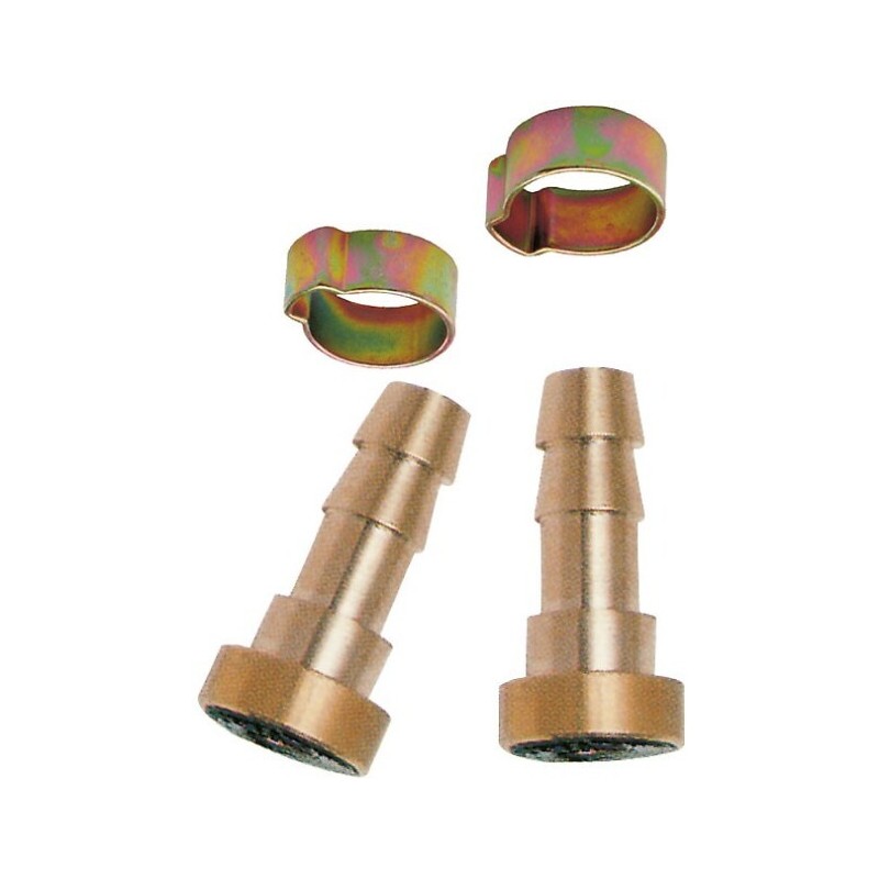Baionnette cannelée pour tuyau 8x13 et colliers