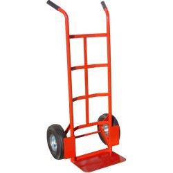 Chariot diable roues gonflables capacité 200 kg marque Elem technic ref 8390-200 manutention