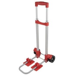 Diable a bagages pliable d'une capacité de 30 kg