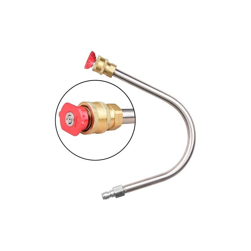 Kit nettoyage gouttiere et 5 buses pour karcher thermique