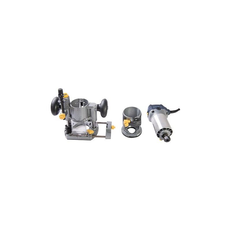 Défonceuse-affleureuse 1/4pouce 710 W marque GMC