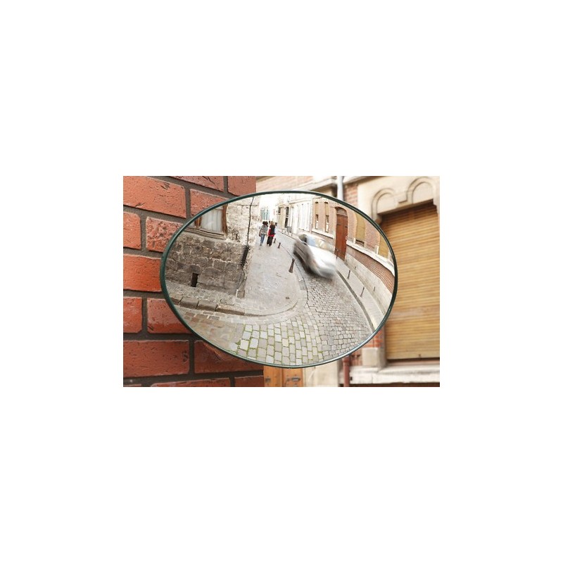 Miroir convexe intérieur et extérieur Diamètre 56 cm