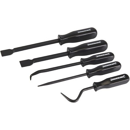 Jeu de 5 racloirs et extracteurs 5 pcs marque SILVERLINE