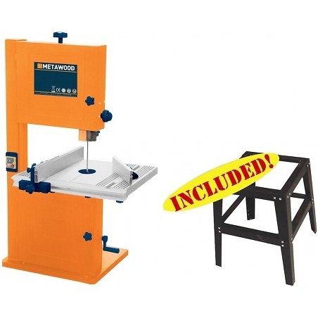 Scie a bande 750w lame 2234mm+pied Metawood référence MTSBB750-2234P