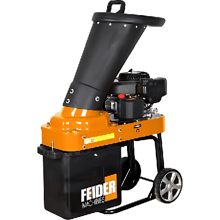 Broyeur de végétaux FEIDER FBT70-2 thermique 174cc 44mm