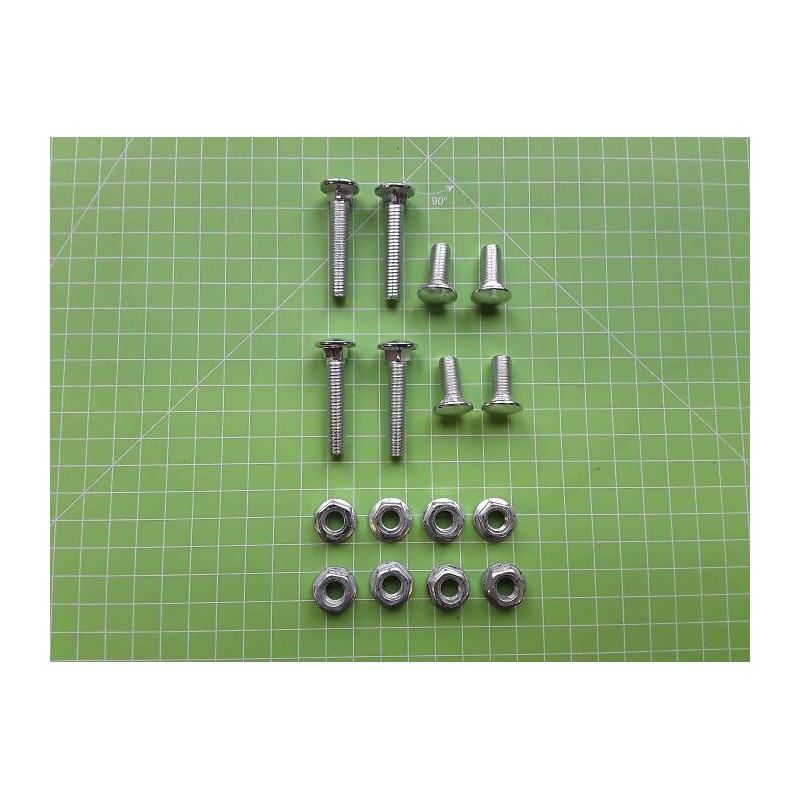 Jeu de vis 10001442 pour zipper zi-asa550 Zipper pièce 10001442