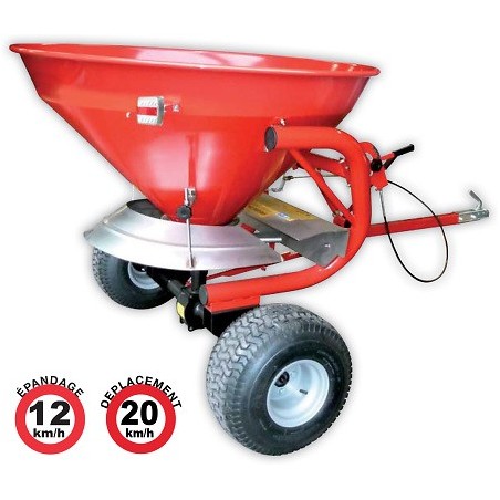 Epandeur tracté par véhicule avec cuve de 400 Litres