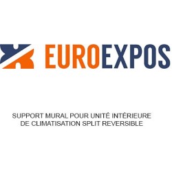 Support mural pour unité intérieure de climatiseur réversible