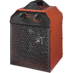 Chauffage électrique industriel triphasé 5 kw 2 positions marque 332841 sur