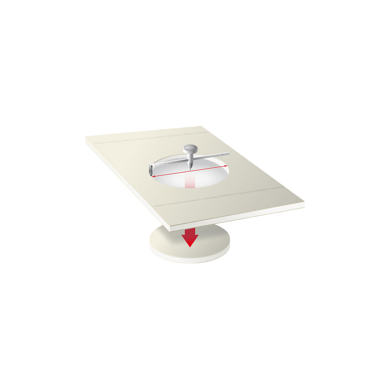Cutter circulaire pour travaux de plaquiste