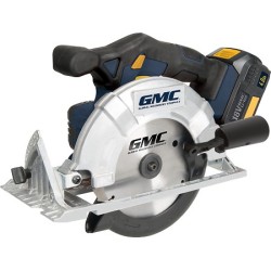 Scie circulaire sans fil 165 mm 18 V marque GMC