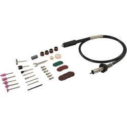 Outil rotatif portatif multifonction électrique avec 42 accessoires 2