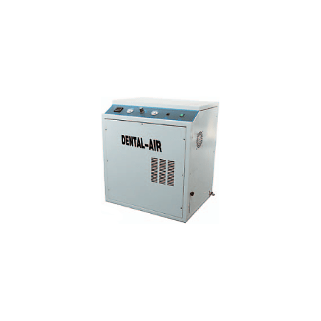 Compresseur dentaire horizontale 50L 2 sièges insonorisé