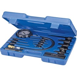 Coffret compressiomètre pour moteur diesel 17 pcs marque SILVERLINE