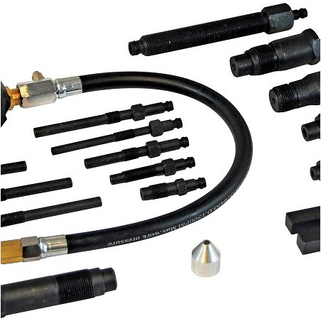 Coffret compressiomètre pour moteur diesel 17 pcs marque SILVERLINE