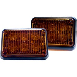 Feu de pénétration orange LED puissant pour véhicule de dépannage.
