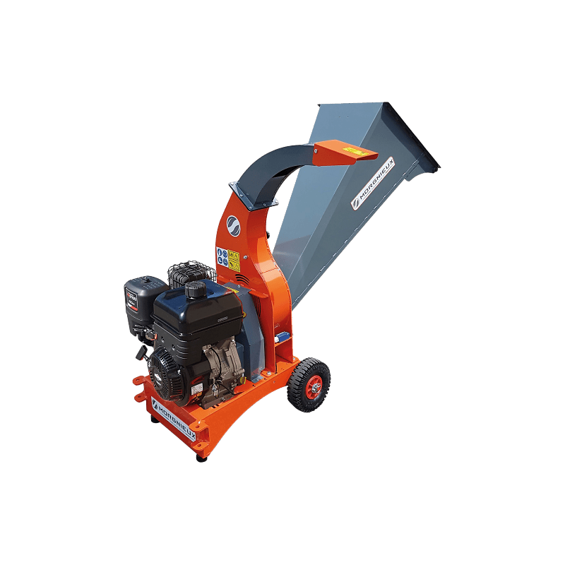 Broyeur branches fabriqué france Morgnieux robuste Briggs Statton 14cv