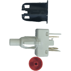 Bouton dy11km10e0000 + dyt1k90000 + dyst310000 pour Asso 67/76, Slalom 67/76, Eurosystems, pièce n°341025223