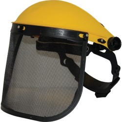Visière protection grillagée marque SILVERLINE