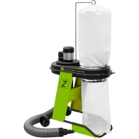 Aspirateur d'atelier à copeaux 230v 550w zipper Zipper ref ZI-ASA550E aspirateurs professionnels d'atelier