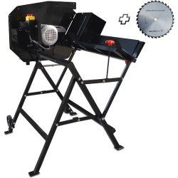 Scie circulaire électrique 2200w pas chère 2 lames offertes
