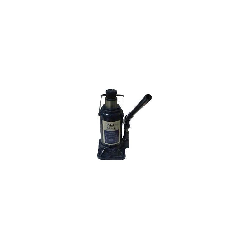 Cric bouteille hydraulique 15 tonnes avec valve de sécurité