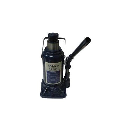 Cric bouteille hydraulique 15 tonnes avec valve de sécurité