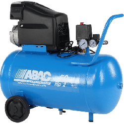 Compresseur ABAC MONTECARLO L20 – 50L, 220 l/min, 10 bar Mobile et puissant