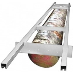 Glissière échelle rail guidage 274,5 cm gruminette tronconneuse