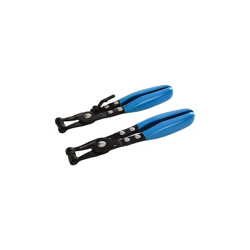 Jeu de 2 pinces pour colliers de serrage 220 mm / 8-1/ pouces marque SILVERLINE