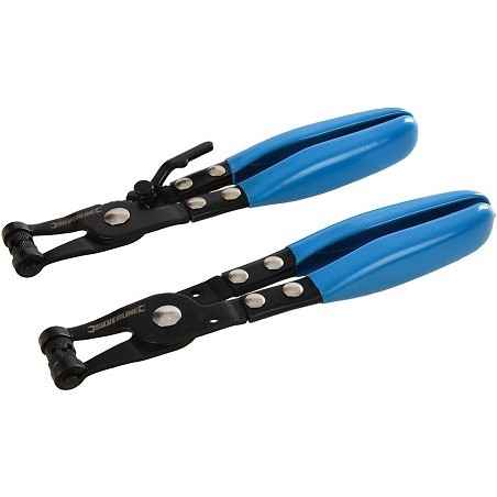 Jeu de 2 pinces pour colliers de serrage 220 mm / 8-1/ pouces marque SILVERLINE