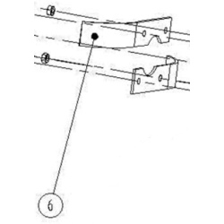 Lame droite ref 79124-TA5A-3000 de GARLAND 63G-0055 2