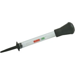Pèse-acide de batterie 11 - 13 g/ml marque SILVERLINE