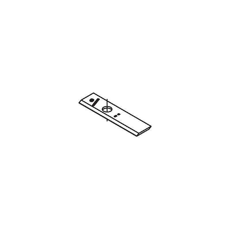 Couteau rechange fauche tourante P70 Eurosystems 40.2600.020