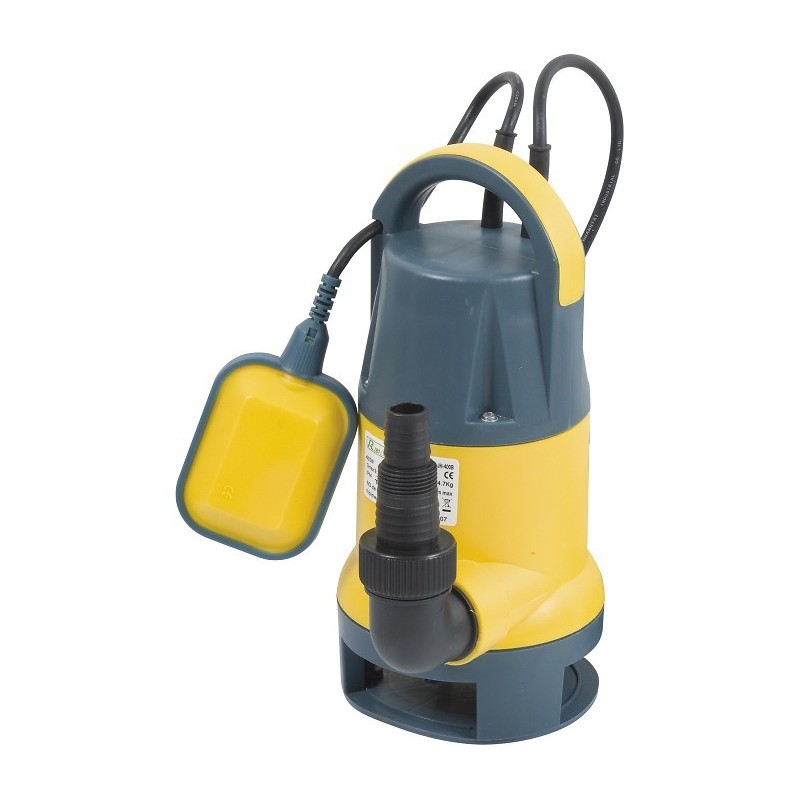 Pompe 400 W immergée automatique Vide cave eaux chargées