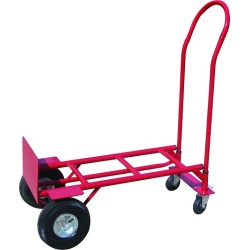 Chariot diable roues gonflables capacité 350 kgs 2