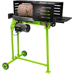 Fendeur de bûches horizontal 7 tonnes protégé sur chevalet mobile marque Zipper ZI-HS7TU 2
