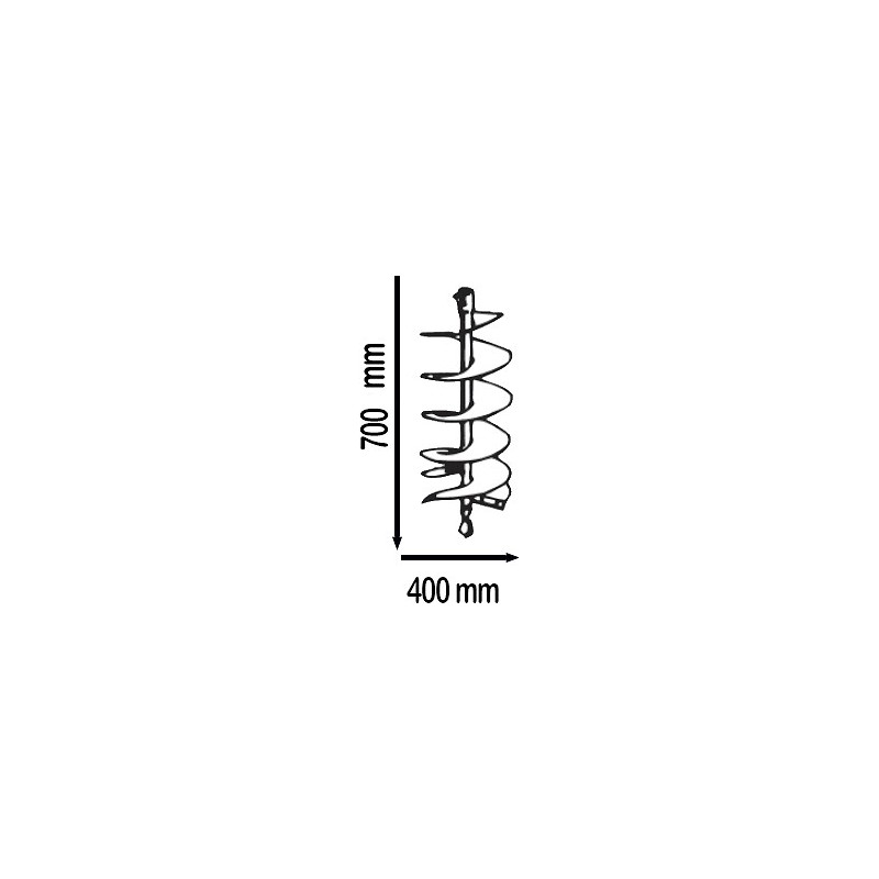 Mèche tarière T-160HO HONDA 70cm sur 40cm d'épaisseur