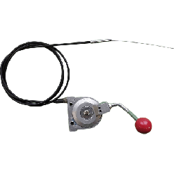 Manette des gaz avec câble de rechange 10005658 réparation machine Zipper ZI-RPE160C ZI-RPE160C