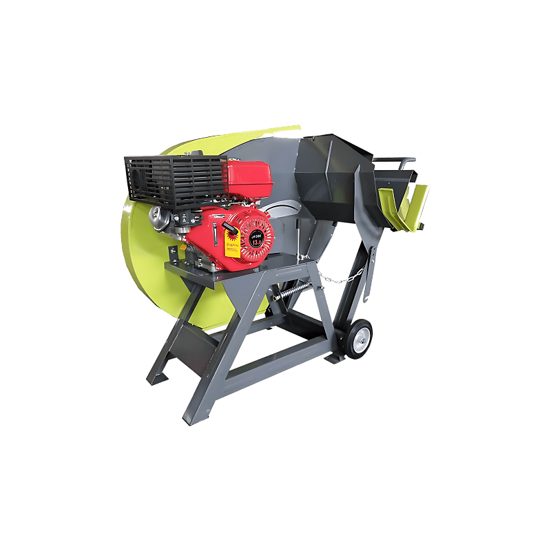 Banc de scie à bûches thermique essence pas cher 13CV carbure