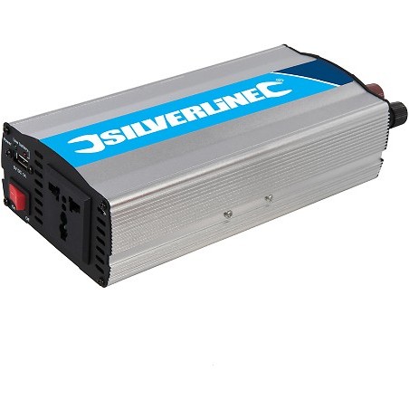 Onduleur 12 V 700 W (Prise simple) marque SILVERLINE