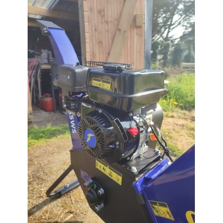 Broyeur de végétaux thermique Good Year 6,5cv à rotor pour branches de 10cm maxi Good year réf GY14365