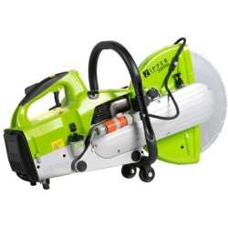 Scie à béton professionnelle à moteur thermique 2 temps - 2700w avec lame diamètre 350 mm marque Zipper ZI-BTS350 scie à béton, 