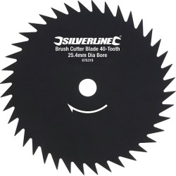 Lame 40 dents pour débroussailleuse SILVERLINE