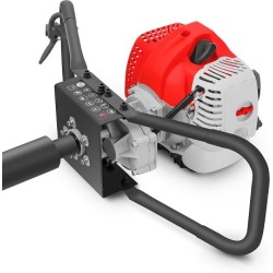 Vis à moteur pour trouer la terre 75cc avec 3 mèches 90/150/200 mm et prolongateur 1010059 tarières et mèches sur 2