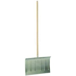 Poussoir à neige ALU/BOIS avec bonne rigidité