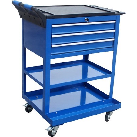 Servante metallique 3 tiroirs + 182acc marque Work men ref SERV182 servantes en vente chez