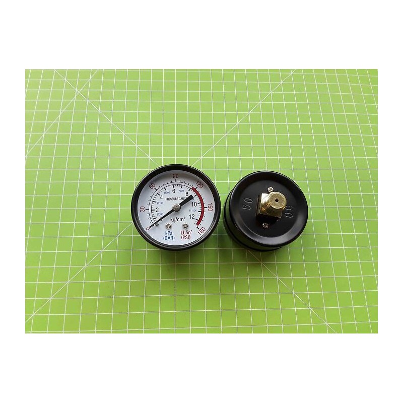 Manomètre 10002528 pour zipper zi-com150 zi-com24e zi-com50-2v5e zi-com50e marque Zipper pièce n° 10002528 compatible ZI-COM24E,