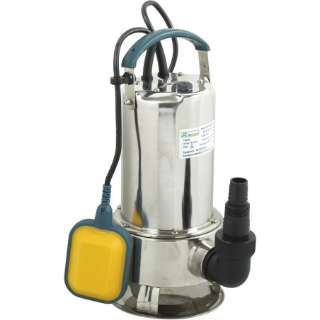 Pompe vide cave immergée eau chargée pro inox automatique