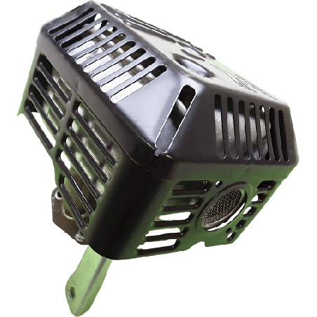 échappement sans grille 10001174 pour zipper zi-bes350y zi-br160 zi-br160y zi-haek4100 zi-ram80 zi-rd300 zi-rpe120g zi-rpe120gy 